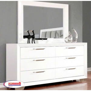 AC7303A-DM - Lifestyle : Tủ Ngang 06 Ngăn Kéo Và Khung Gương